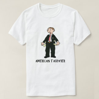 Steuerzahler IRS Joke Taxday Spaß Funny Broke Typ T-Shirt