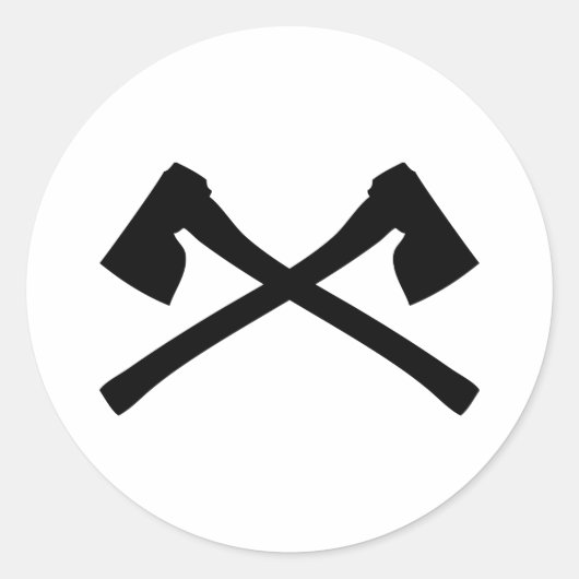 Steuerzeichen Runder Aufkleber (Vorderseite)