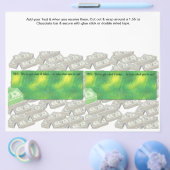 Steuerzeitrechnung für Bar Wrappers mit Süßigkeite Flyer (Einzeln)