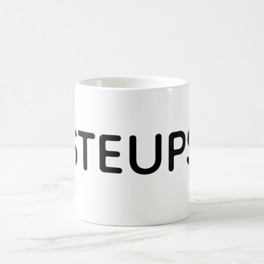 STEUPS Mug. Minimalist Edition Kaffeetasse (Mittel)