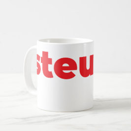 Steups Mug - Red Kaffeetasse