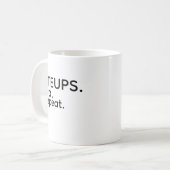 Steups Sip Repeat Becher Kaffeetasse (Vorderseite Links)