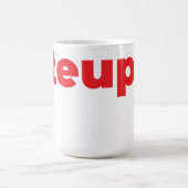 Steups-Tasse - Rot Kaffeetasse (Mittel)