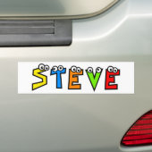 Steve Autoaufkleber (Auf Auto)