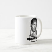 Steve Biko - starke Waffe Kaffeetasse (VorderseiteRechts)