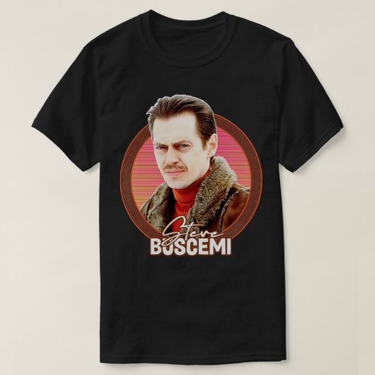 Steve Buscemi Retro Style Fan Art Design 1 T-Shirt (Design vorne)