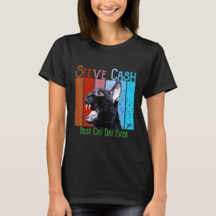 Steve Cash Best Cat Vater je T-Shirt