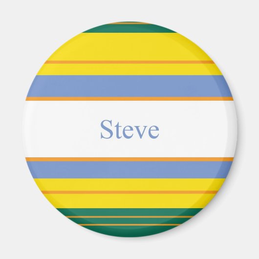 Steve Classic Streifen Magnet (Vorne)