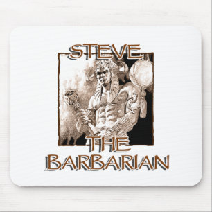 Steve der Barbar Mousepad