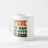 STEVE - der Mann, der Mythos, die Legende Kaffeetasse (Vorderseite Links)