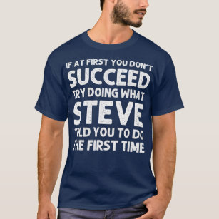 STEVE Geschenkname Personalisiert Geburtstag Funny T-Shirt