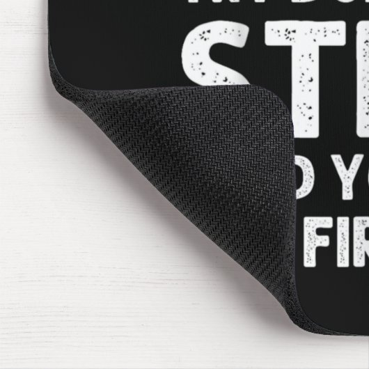 Steve Gift Name D Birthday Funny Christ T Shirt Mousepad (Ecke)