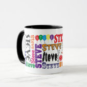 Steve-Kaffee-Tasse Tasse (Vorderseite Links)