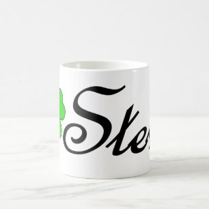Steve-Kleeblatt Kaffeetasse