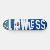 STEVE LAWLESS 3128 SCI FI 7 3/4" Skateboard Deck (Horizontal)