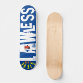 STEVE LAWLESS 3128 SCI FI 7 3/4" Skateboard Deck (Vorderseite)
