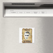 Steve MAC QUEEN WANTED Magnet (In Situ (Geschirrspüler))