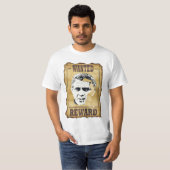 Steve MAC QUEEN WANTED T-Shirt (Vorne ganz)