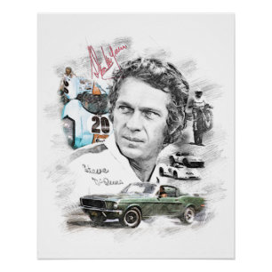Steve McQueen Poster
