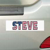 Steve Name Vorname USA Aufkleber Sticker Auto Autoaufkleber (Auf Auto)