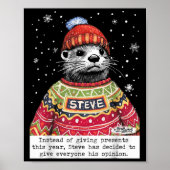 Steve Otter Instead Of Giving This Year Poster (Vorne)