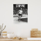 Steve Prefontaine Quote Poster (Küche)