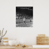 Steve Prefontaine Quote Poster (Küche)