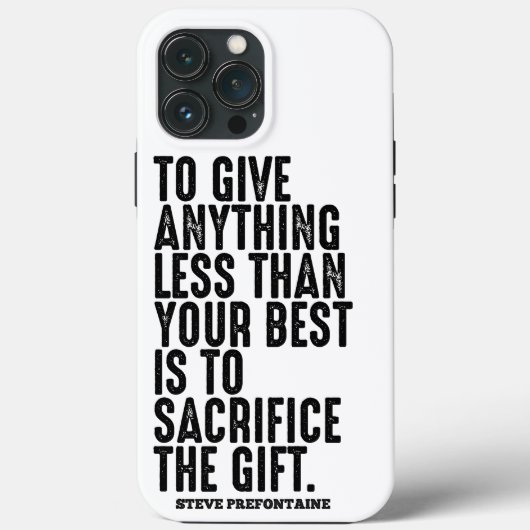Steve Prefontaine Quotes Case-Mate iPhone Hülle (Rückseite)