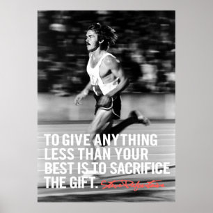 Steve Prefontaine Quotes Poster