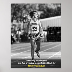 Steve Prefontaine Quotes Poster