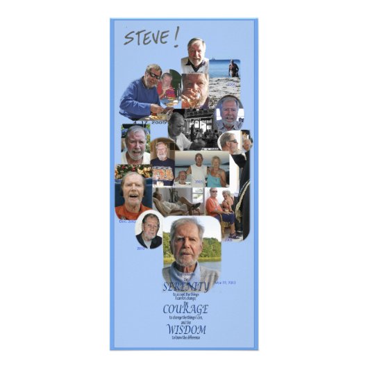 Steve Rack Card Werbekarte (Vorne)