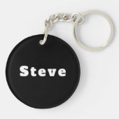 Steve Schlüsselanhänger (Rückseite)