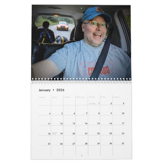 Steve Selfie Calendar - Aber warum? Kalender (Jan 2026)