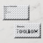 Steve-TOOLBOX Visitenkarte (Vorne/Hinten)