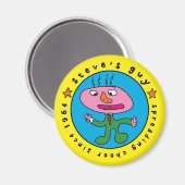 Steve-Typ-Magnet Magnet (Vorderseite/Rückseite)