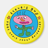 Steve-Typ-Magnet Magnet (Vorne)