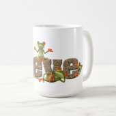 Steve u. Frösche Tasse (VorderseiteRechts)