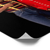 Steve Urkel Familie S Sie sagte ja! Aufkleber Poster (Ecke)