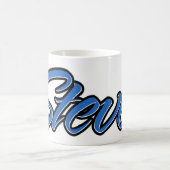 Steve Vorname Name blue Tasse Kaffeetasse (Mittel)