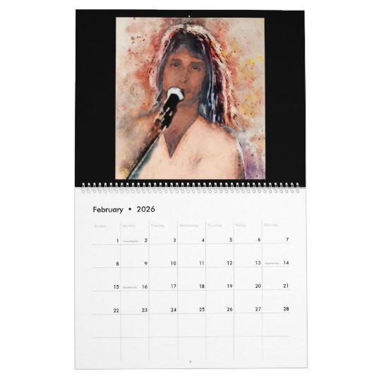 Steve Walsh Rocks 2024 Kalender (Feb 2026)