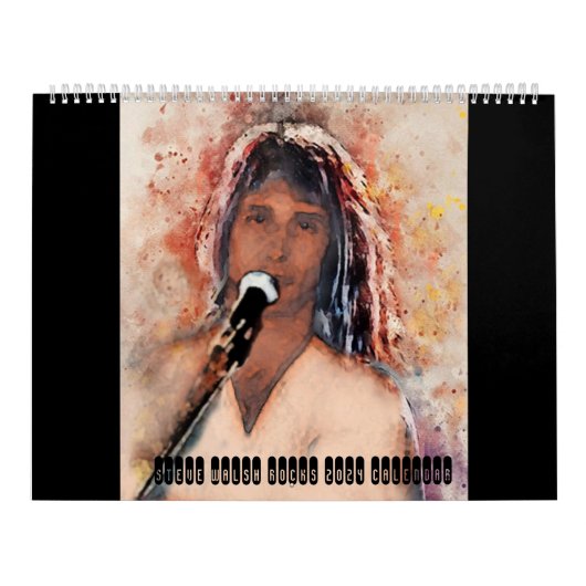 Steve Walsh Rocks 2024 Kalender (Titelbild)