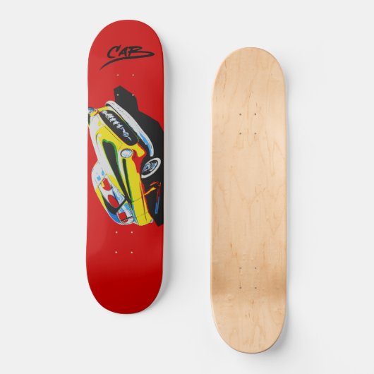 SteveCaballero "Cabart 4" Skateboard (Vorderseite)