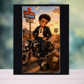 Steven Chibi Rockabilly Acrylschild (Neutral)