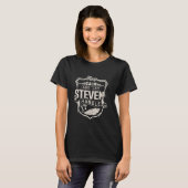 Steven First Name Shirt Steven Name Birthday (Vorne ganz)