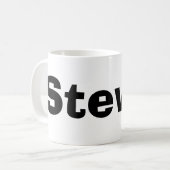 Steven Kaffeetasse (Vorderseite Links)