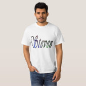 Steven Name Logo, T-Shirt (Vorne ganz)