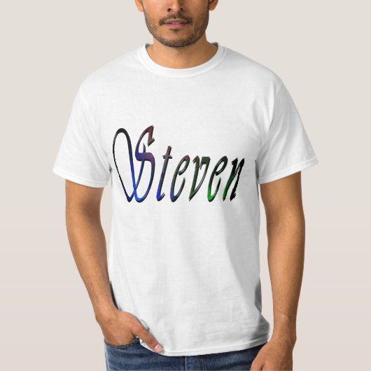 Steven Name Logo, T-Shirt (Vorderseite)