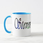 Steven Name Logo, Tasse (Links)