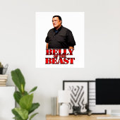 Steven Seagal Bauch der Bestie Poster (Heimbüro)