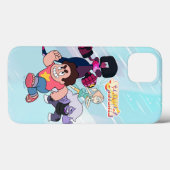 Steven Universe | Aktion Crystal Gem Group Case-Mate iPhone Hülle (Rückseite (Horizontal))